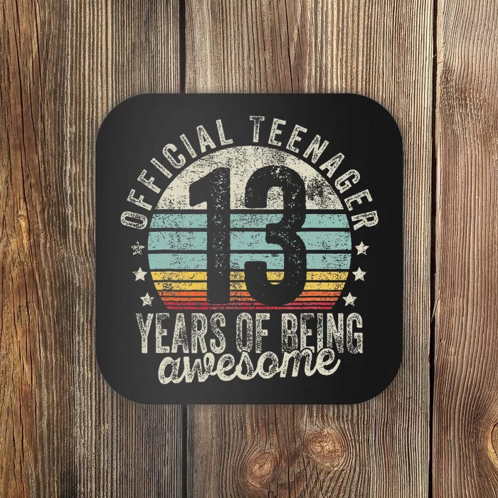 13th Birthday Gifts Teenager Coaster