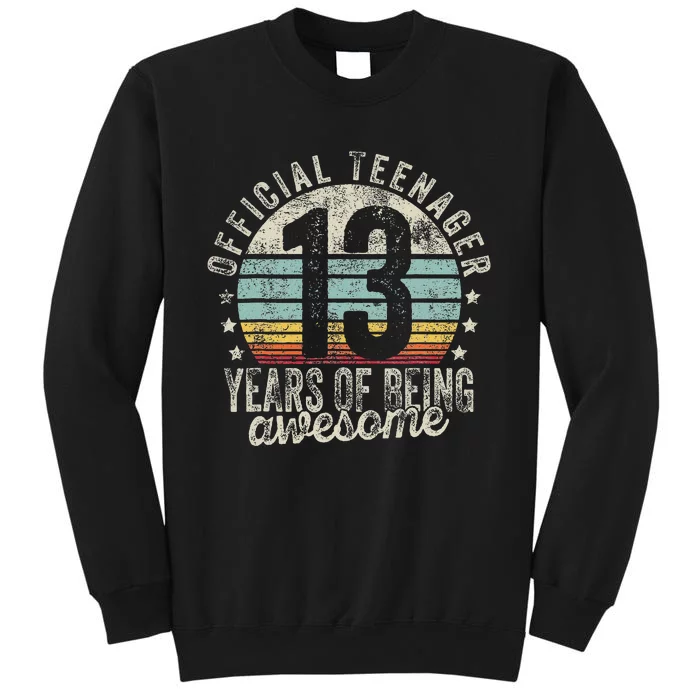 13th Birthday Gifts Teenager Tall Sweatshirt