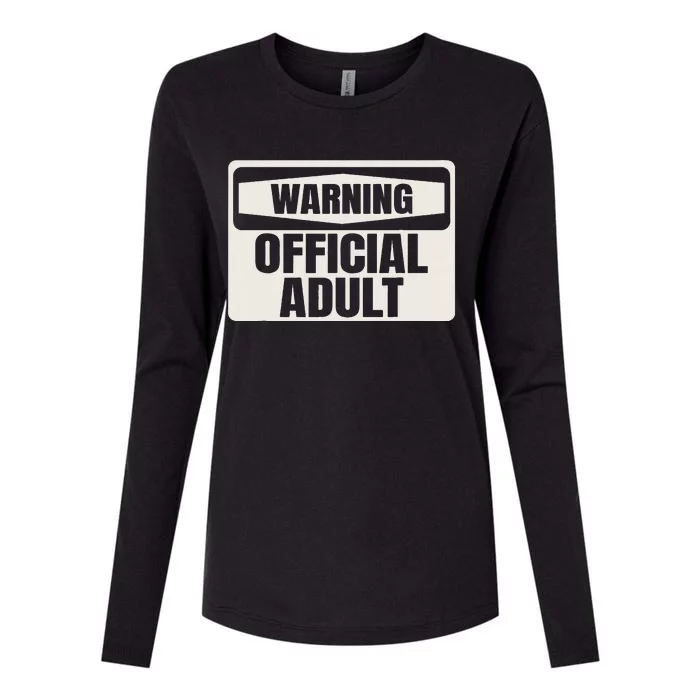 18th Birthday Gifts For Or Officially An Adult Womens Cotton Relaxed Long Sleeve T-Shirt