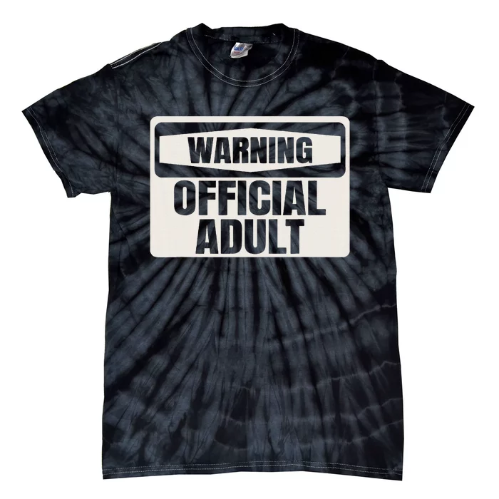 18th Birthday Gifts For Or Officially An Adult Tie-Dye T-Shirt