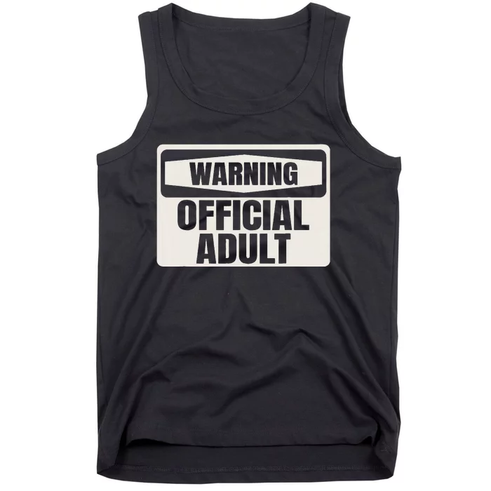 18th Birthday Gifts For Or Officially An Adult Tank Top