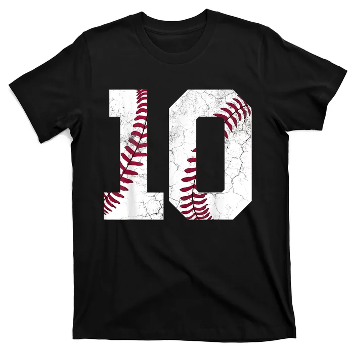 10th Birthday Gift Baseball Shirt Boys K.i.d.s Ten 10 2013 T-Shirt