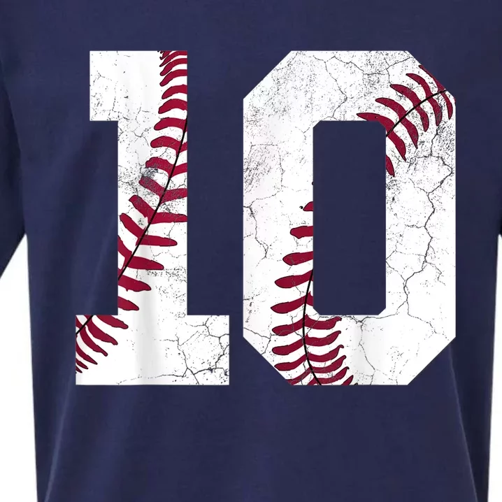 10th Birthday Gift Baseball Shirt Boys K.i.d.s Ten 10 2013 Sueded Cloud Jersey T-Shirt