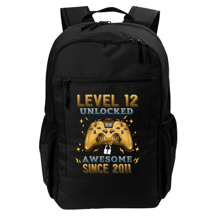 12th Birthday Gifts Level 12 Unlocked 12 Years Old Gamer Cute Daily Commute Backpack