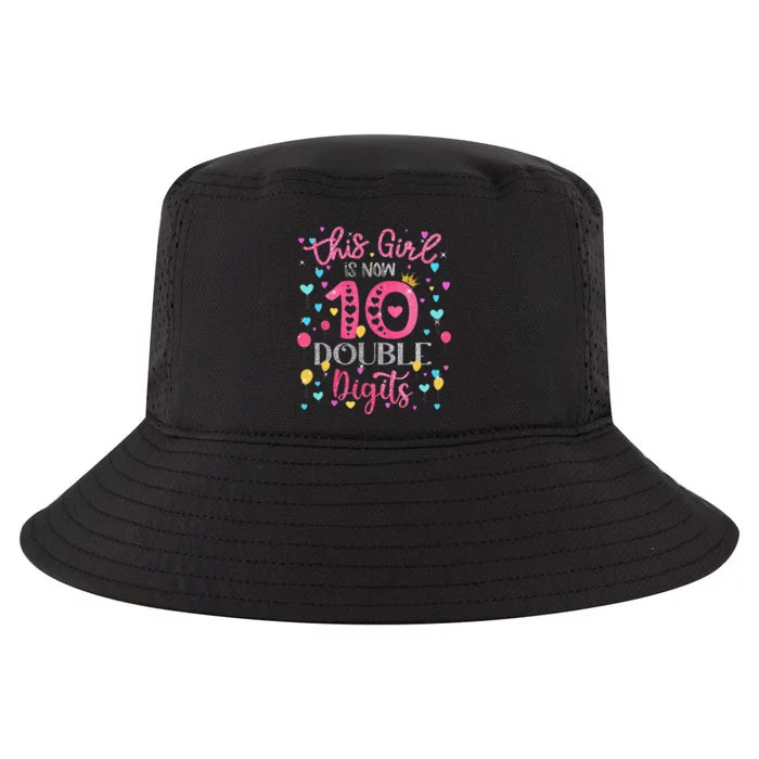 10th Birthday Gift This Is Now 10 Double Digits Cool Comfort Performance Bucket Hat