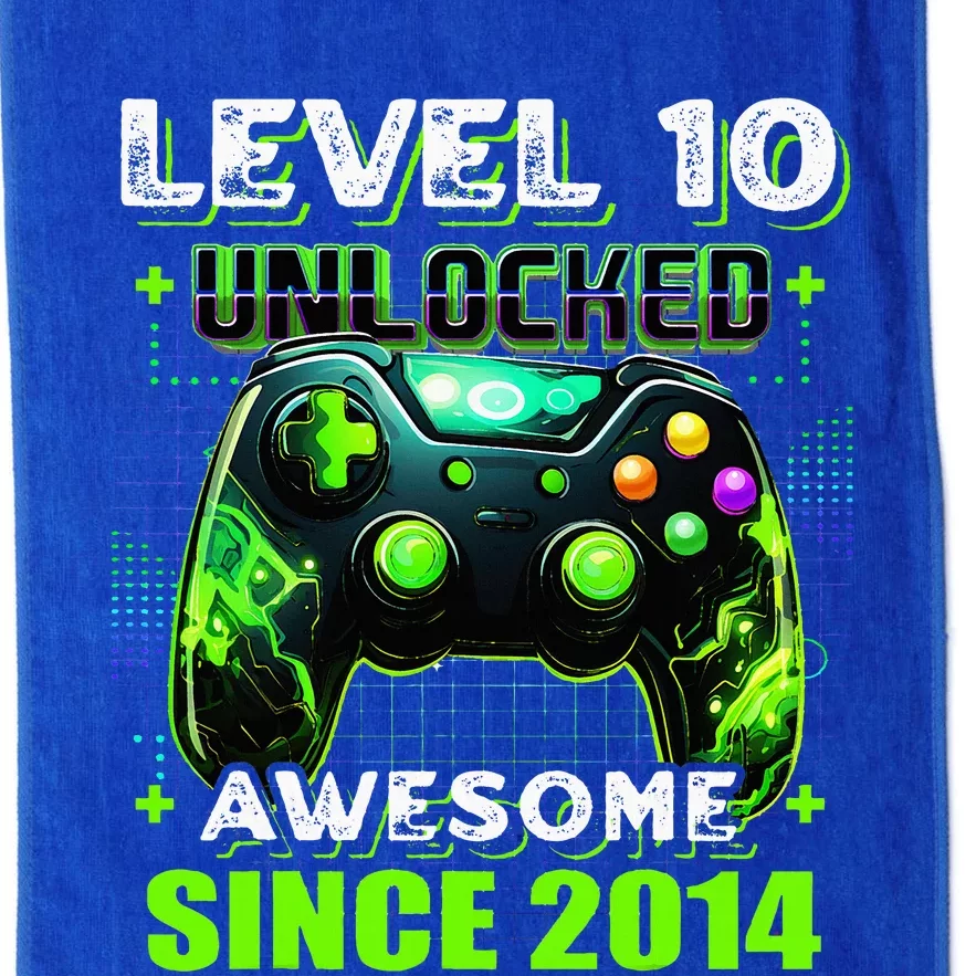 10th Birthday Gamer 10 Year Old Funny Bday Platinum Collection Golf Towel