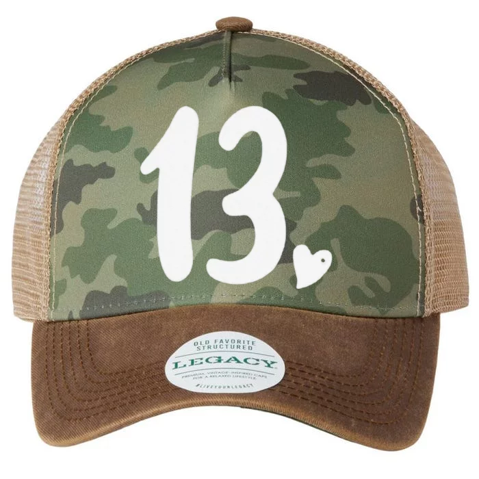 13th Birthday Heart Legacy Tie Dye Trucker Hat