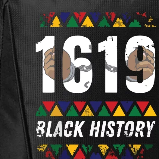 1619 Black History Month African American Pride Celebration City Backpack