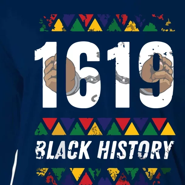 1619 Black History Month African American Pride Celebration Cooling Performance Long Sleeve Crew