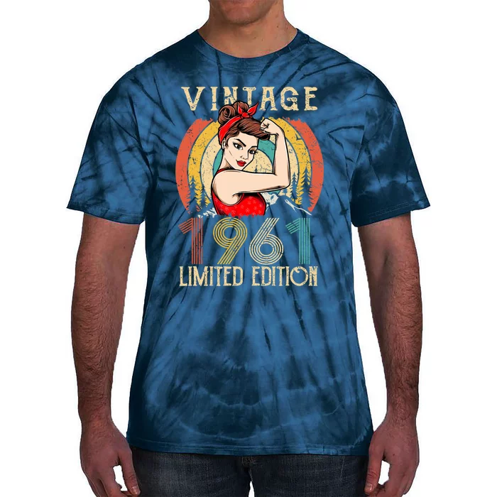 1961 birthday Ideas for wo, Awesome 62 Year Old Tie-Dye T-Shirt