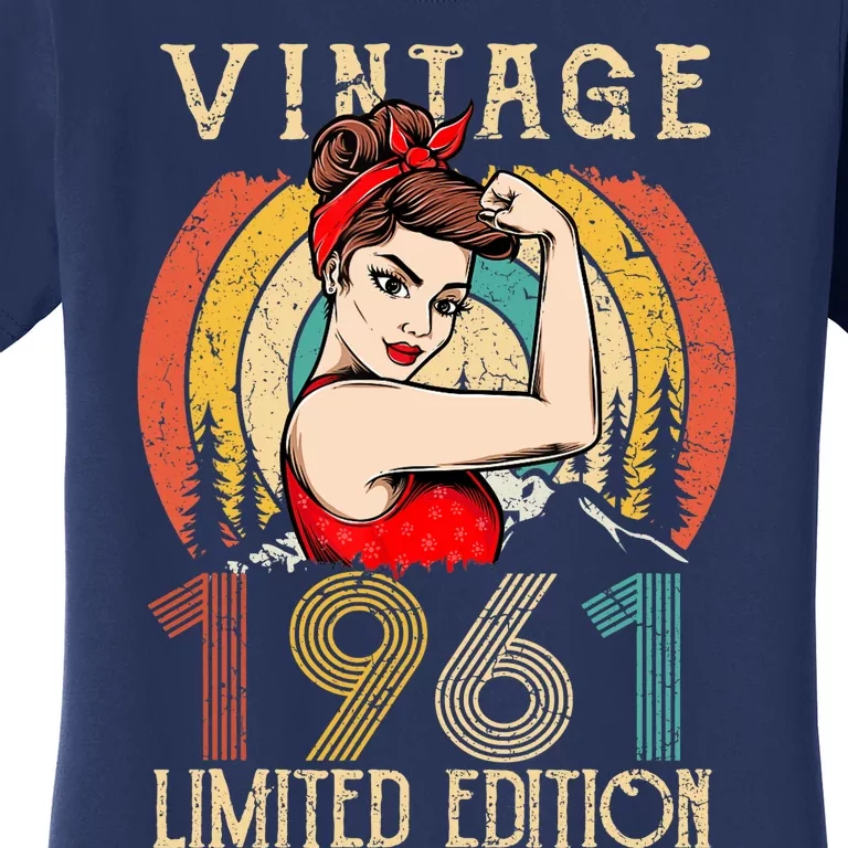 1961 birthday Ideas for wo, Awesome 62 Year Old Women's T-Shirt