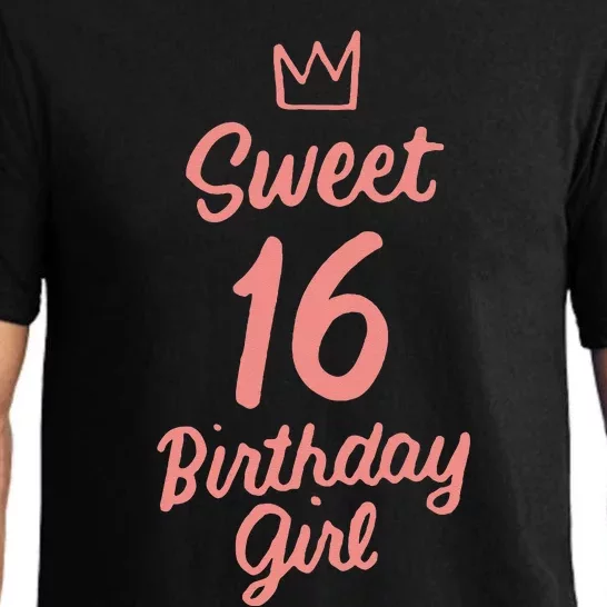 16th Birthday Idea N Sweet 16 Year Old Girl Pajama Set