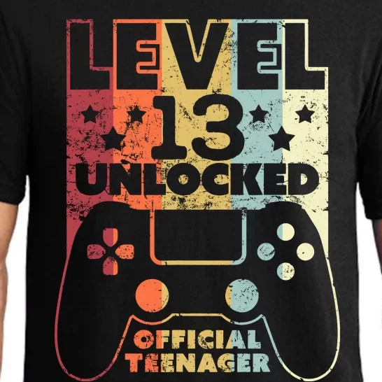 13th Birthday Level 13 Unlocked Official Teenager Pajama Set