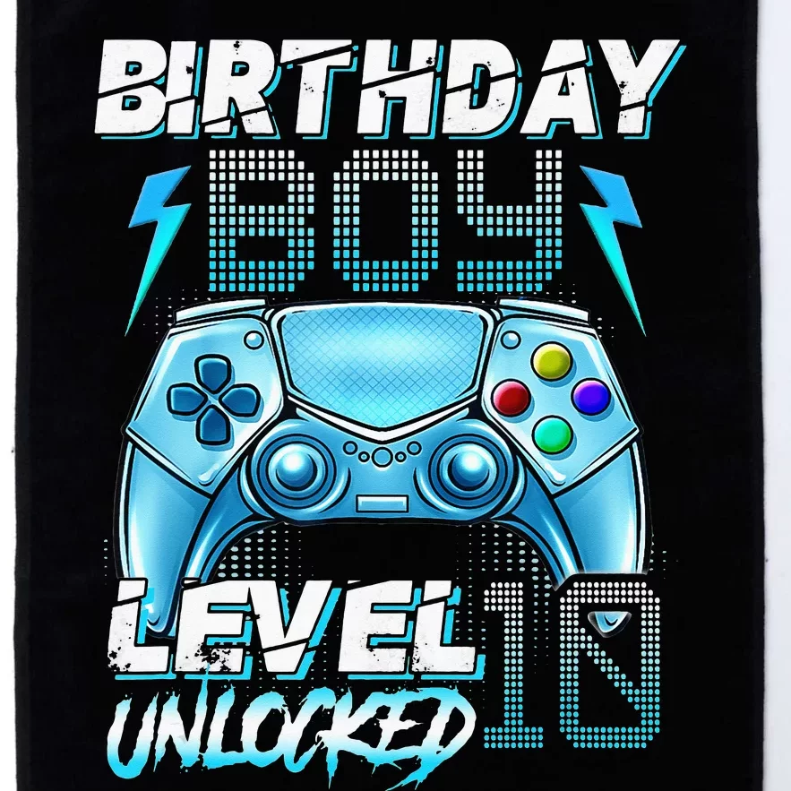 10Th Birthday  Level 10 Unlocked Awesome Since 2012 Gamer Platinum Collection Golf Towel