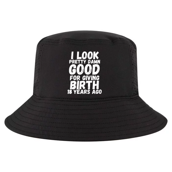 18th Birthday Mom 18 Year Old Son Daughter Child Squad Gift Cool Comfort Performance Bucket Hat