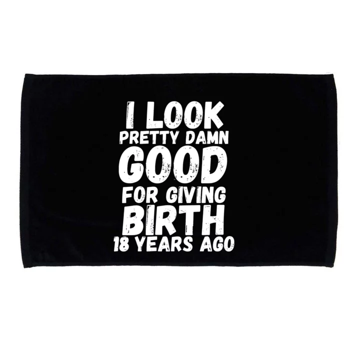 18th Birthday Mom 18 Year Old Son Daughter Child Squad Gift Microfiber Hand Towel