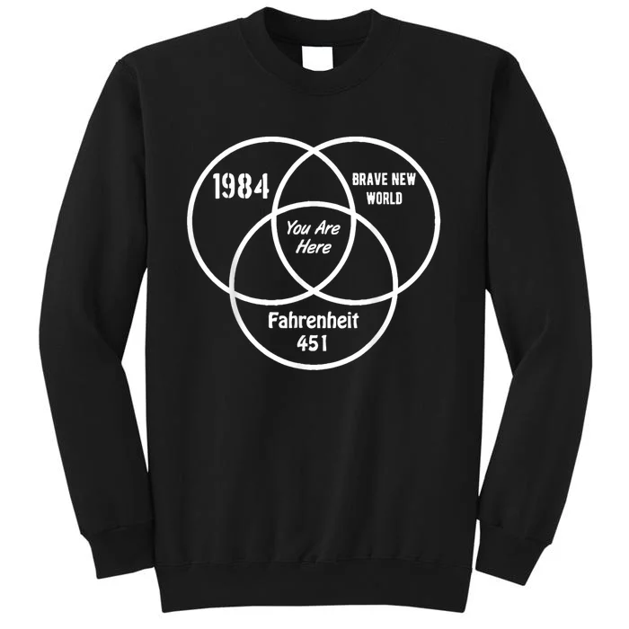 1984 Brave New World Fahrenheit 451 Conspiracy Ess Sweatshirt