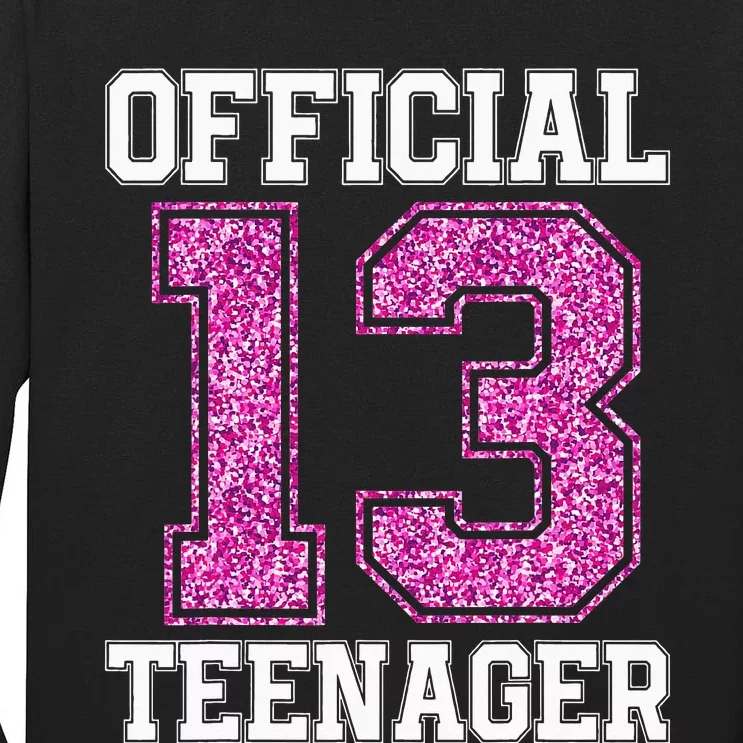 13th Birthday OFFICIAL TEENAGER 2010 Bday Tall Long Sleeve T-Shirt