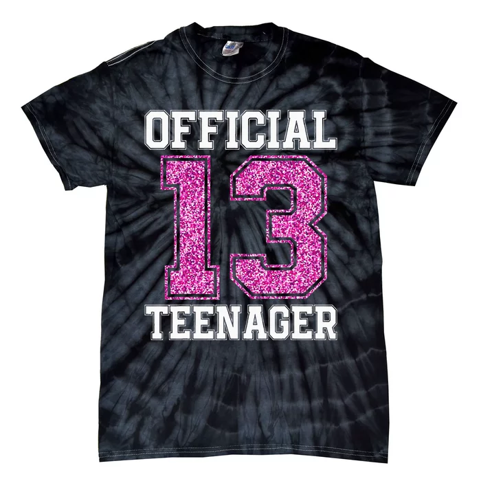 13th Birthday OFFICIAL TEENAGER 2010 Bday Tie-Dye T-Shirt