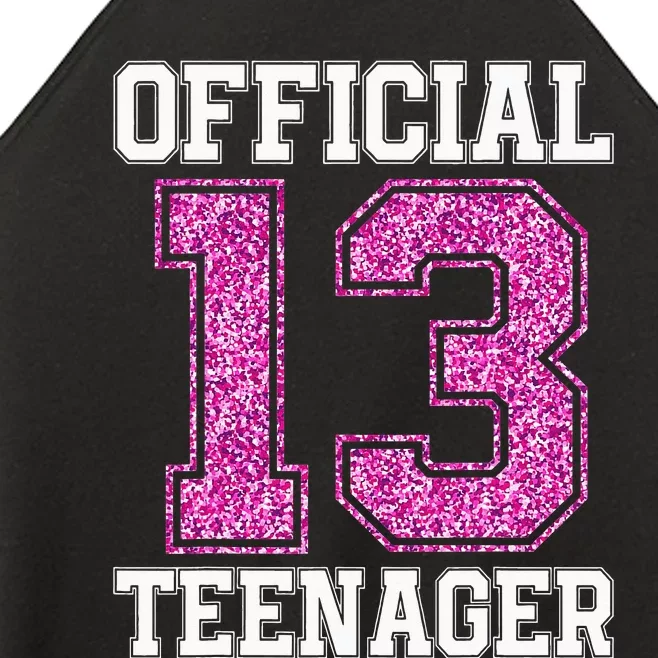 13th Birthday OFFICIAL TEENAGER 2010 Bday Women’s Perfect Tri Rocker Tank