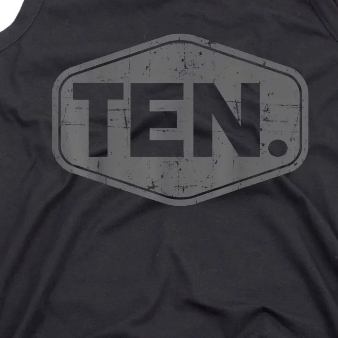 10th Birthday of Boy or Girl, 10 years old, ten Tank Top