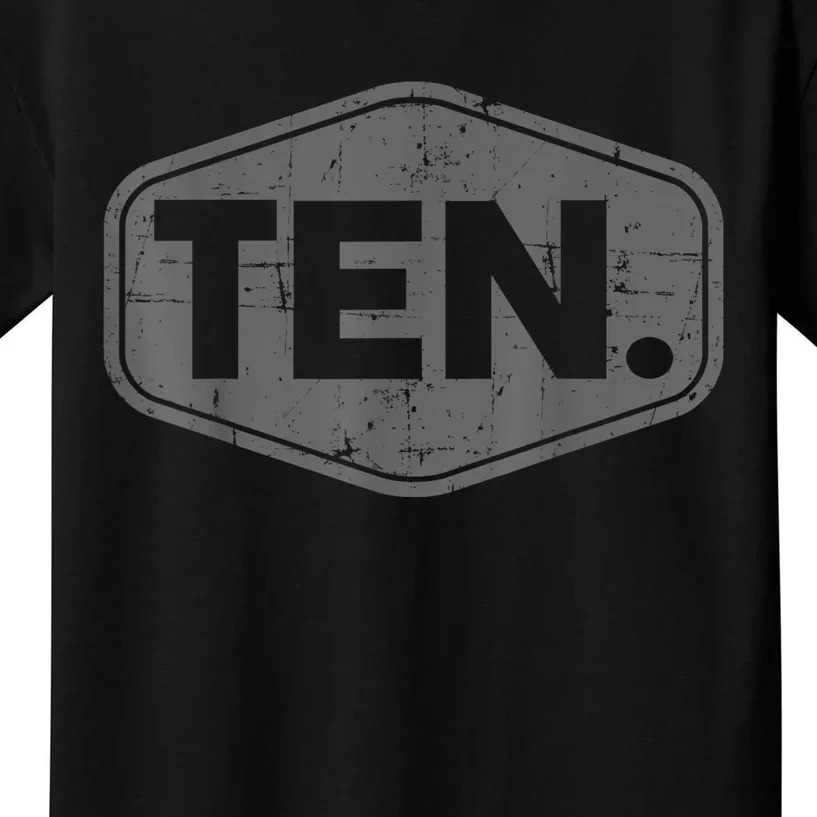 10th Birthday of Boy or Girl, 10 years old, ten Kids T-Shirt