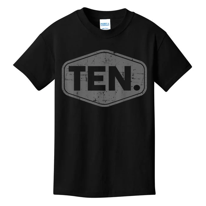 10th Birthday of Boy or Girl, 10 years old, ten Kids T-Shirt