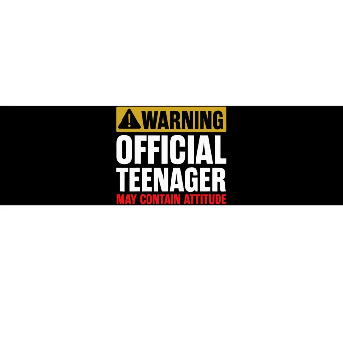 13 Birthday O.fficial Teenager 13yr Math 13th Birthday Bumper Sticker