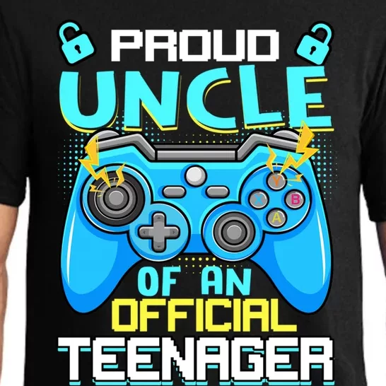 13th Birthday Proud Uncle Teenager Video Game Meaningful Gift Pajama Set