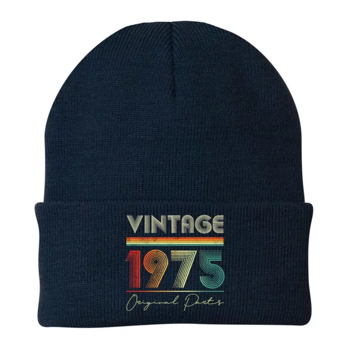 1975 Birthday Retro Original Parts 48th Birthday Knit Cap Winter Beanie