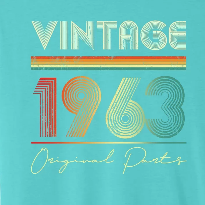 1963 Birthday Retro Original Parts 60th Birthday ChromaSoft Performance T-Shirt