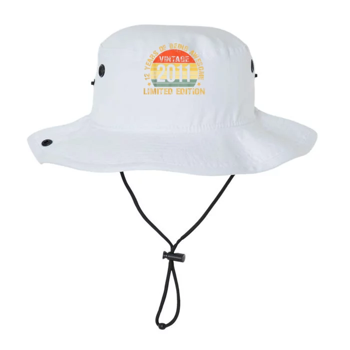 12yr BDay Son Boy Funny 2011 12th 12 Year Old Birthday Legacy Cool Fit Booney Bucket Hat