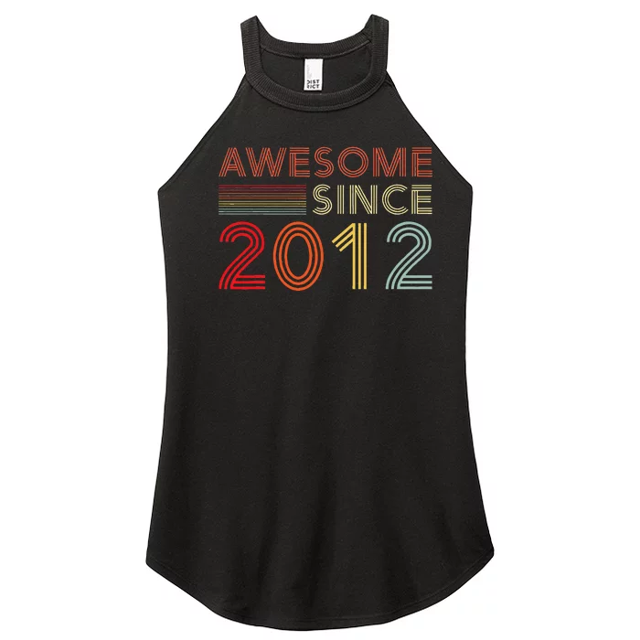 11yr BDay Son Boy Funny 2012 11th 11 Year Old Birthday Women’s Perfect Tri Rocker Tank