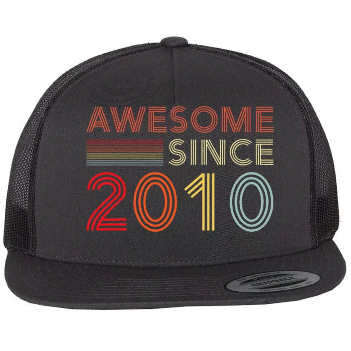 13yr BDay Son Boy Funny 2010 13th 13 Year Old Birthday Flat Bill Trucker Hat