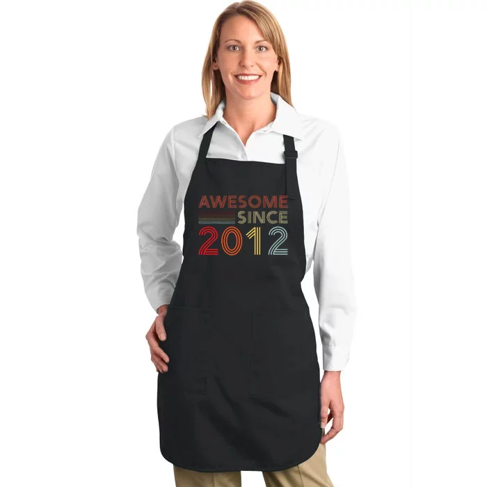 11yr BDay Son Boy Funny 2012 11th 11 Year Old Birthday Full-Length Apron With Pocket