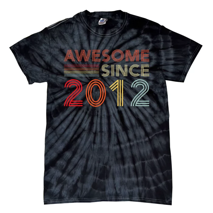 11yr BDay Son Boy Funny 2012 11th 11 Year Old Birthday Tie-Dye T-Shirt