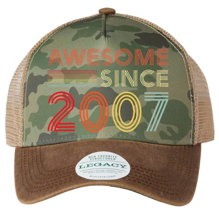 16yr BDay Son Boy Funny 2007 16th 16 Year Old Birthday Legacy Tie Dye Trucker Hat