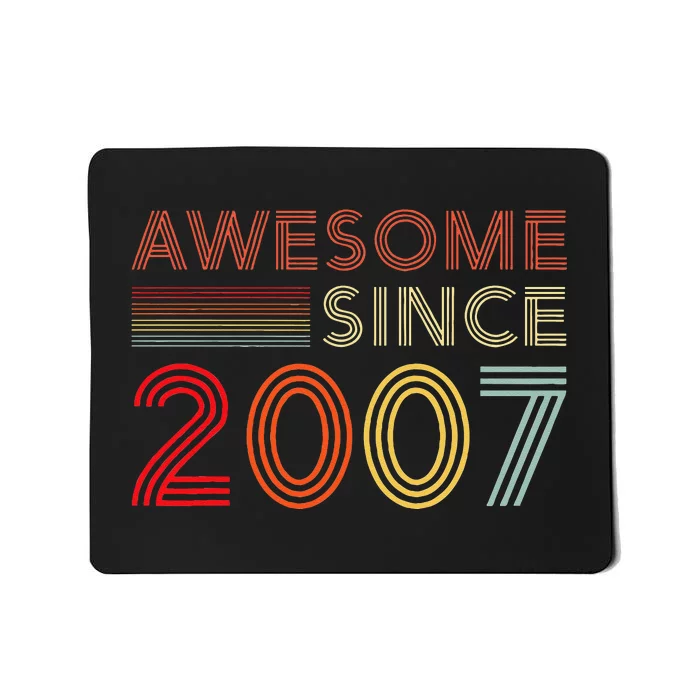 16yr BDay Son Boy Funny 2007 16th 16 Year Old Birthday Mousepad