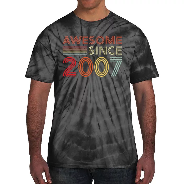 16yr BDay Son Boy Funny 2007 16th 16 Year Old Birthday Tie-Dye T-Shirt