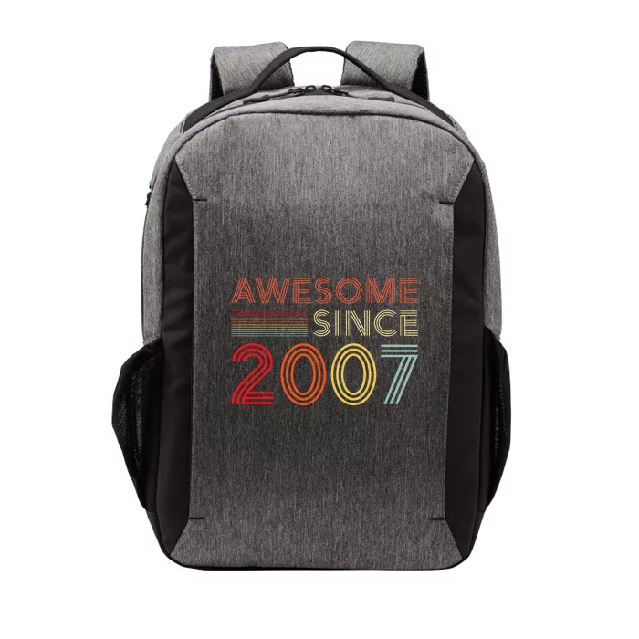 16yr BDay Son Boy Funny 2007 16th 16 Year Old Birthday Vector Backpack