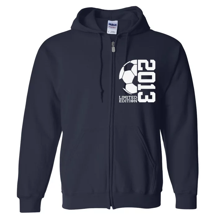 11th Birthday Soccer Limited Edition 2013 Full Zip Hoodie