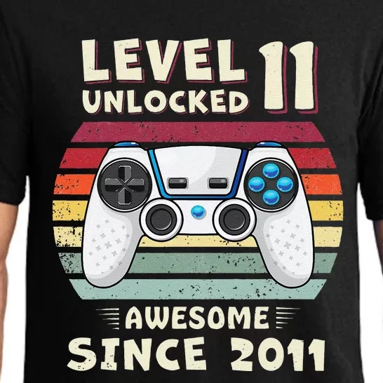 11yr BDay Son Funny Gamer 11th 11 Years Old Birthday Pajama Set