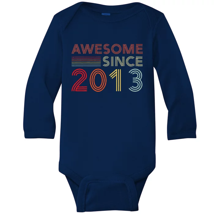 11yr Bday Son Boy Funny 2013 11th 11 Year Old Birthday Baby Long Sleeve Bodysuit