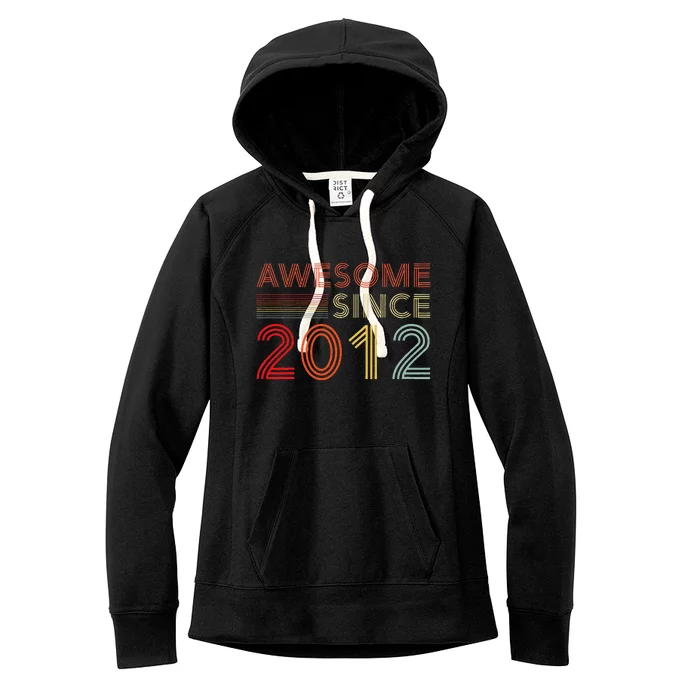 12yr Bday Son Boy Funny 2012 12th 12 Year Old Birthday Women's Fleece Hoodie