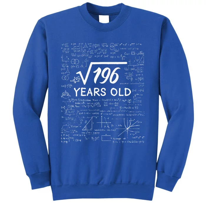 14 Birthday Son Him Funny Math 14th Birthday Sweatshirt