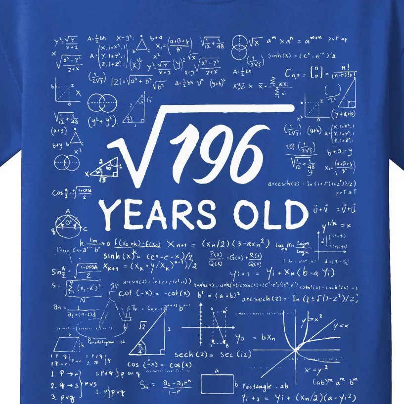 14 Birthday Son Him Funny Math 14th Birthday Kids T-Shirt