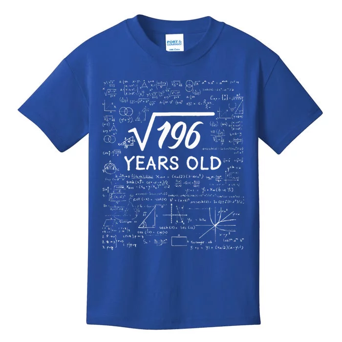 14 Birthday Son Him Funny Math 14th Birthday Kids T-Shirt