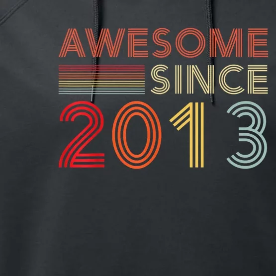 10yr BDay Son Boy Funny 2013 10th 10 Year Old Birthday Performance Fleece Hoodie