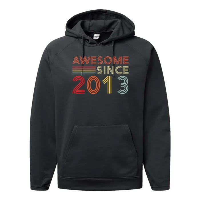 10yr BDay Son Boy Funny 2013 10th 10 Year Old Birthday Performance Fleece Hoodie