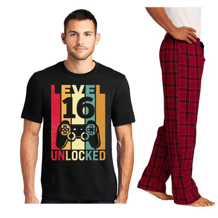 16 Birthday Son Funny Gamer 16th Birthday Pajama Set